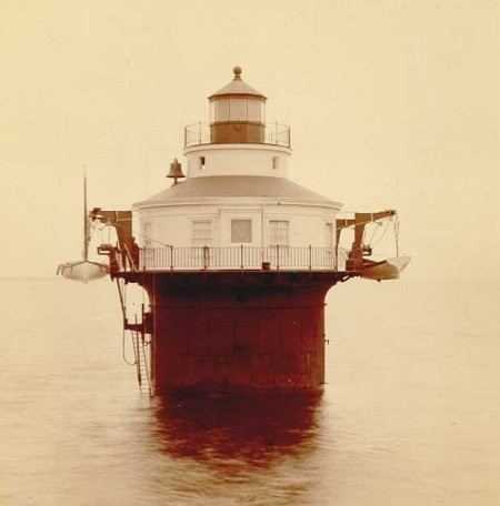 Craighill Channel Light, in 1885