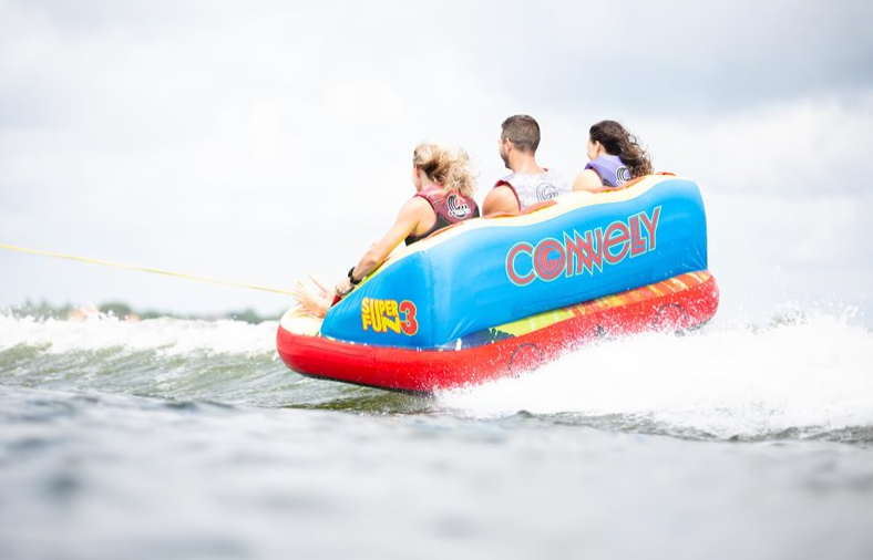 tubing, three-person tube, Connelly tube