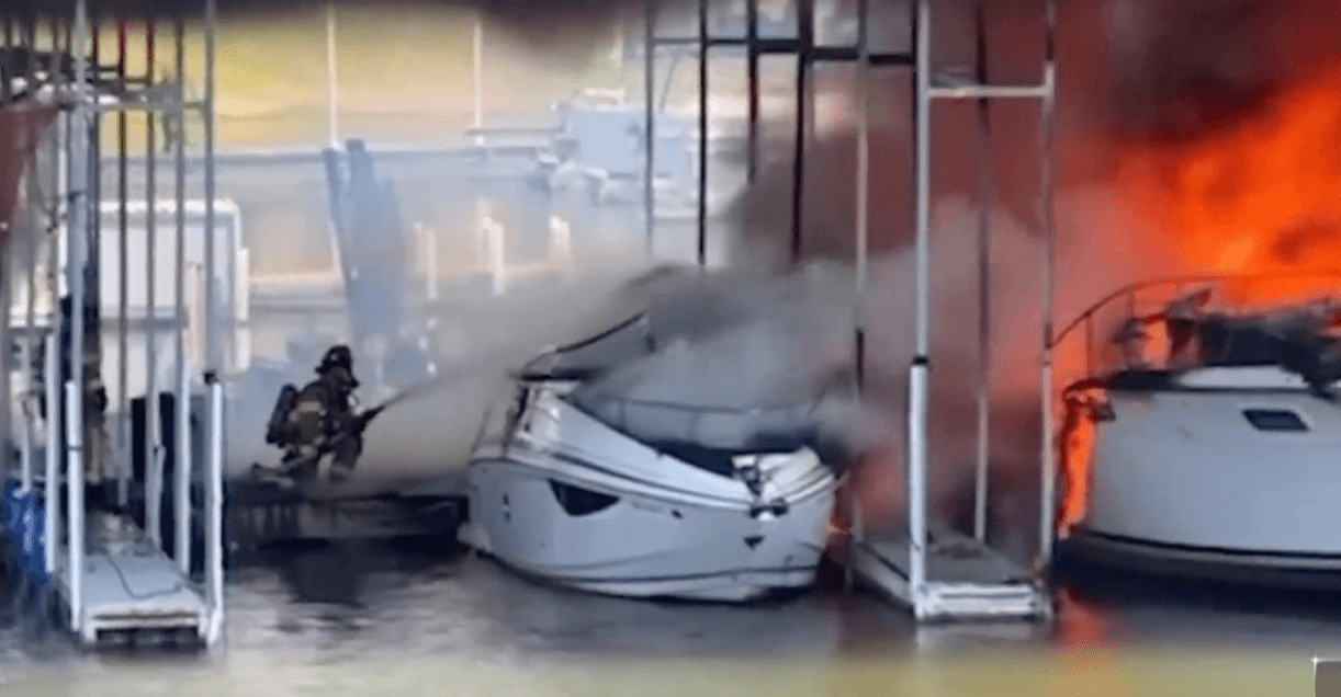 Accidents of the week, Boat Fire, Grounding, USCG, Drownings, Rescue Efforts