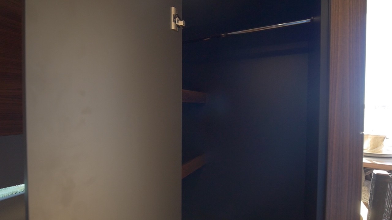 Starboard hanging locker