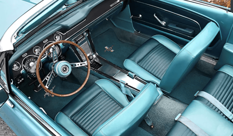 1964 Ford Mustang with “four-on-the-floor"