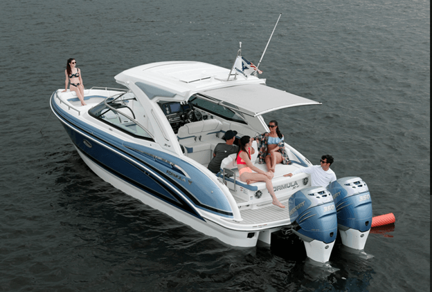 Formula 310 with 2 outboards