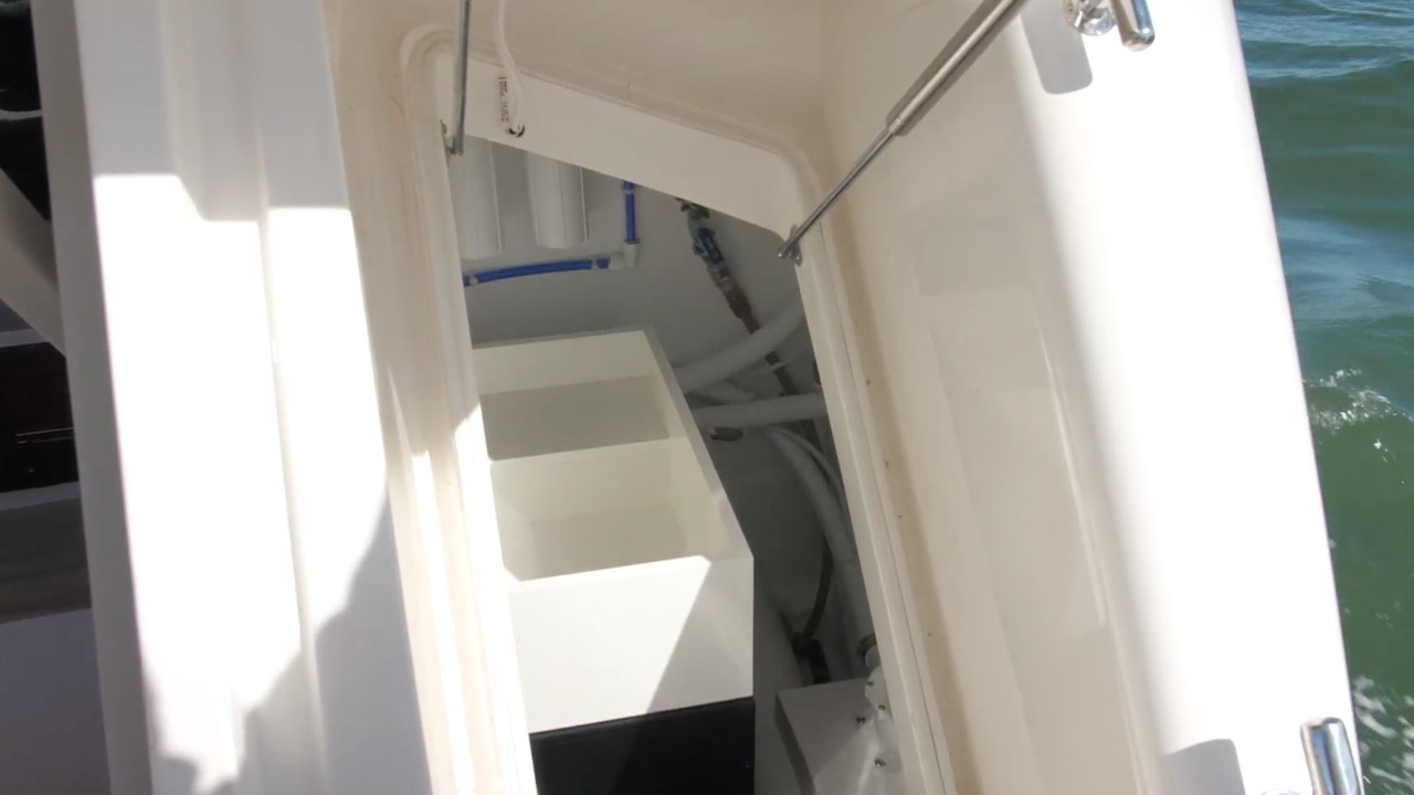 Transom stairs lift