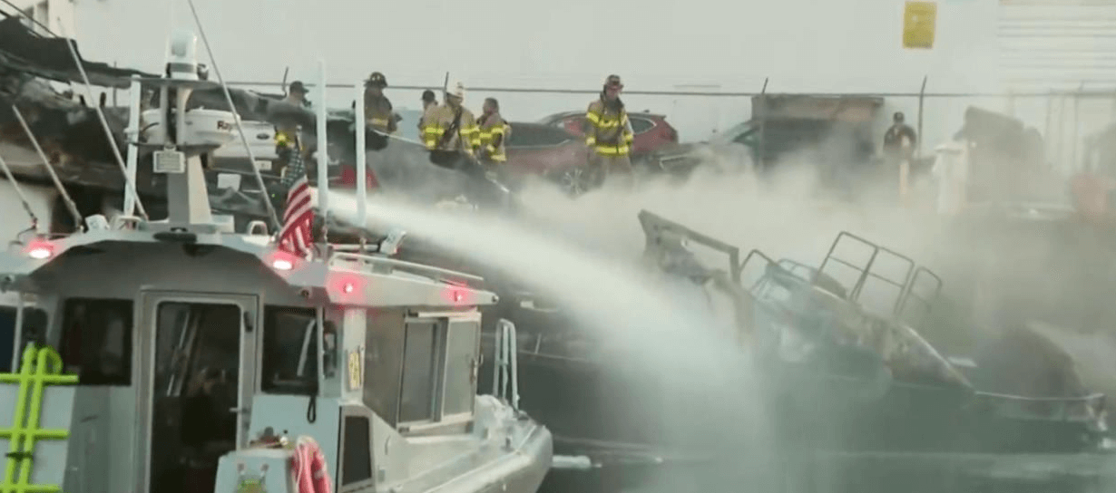 Accidents of the week, Boat Fire, Grounding, USCG, Drownings, Rescue Efforts