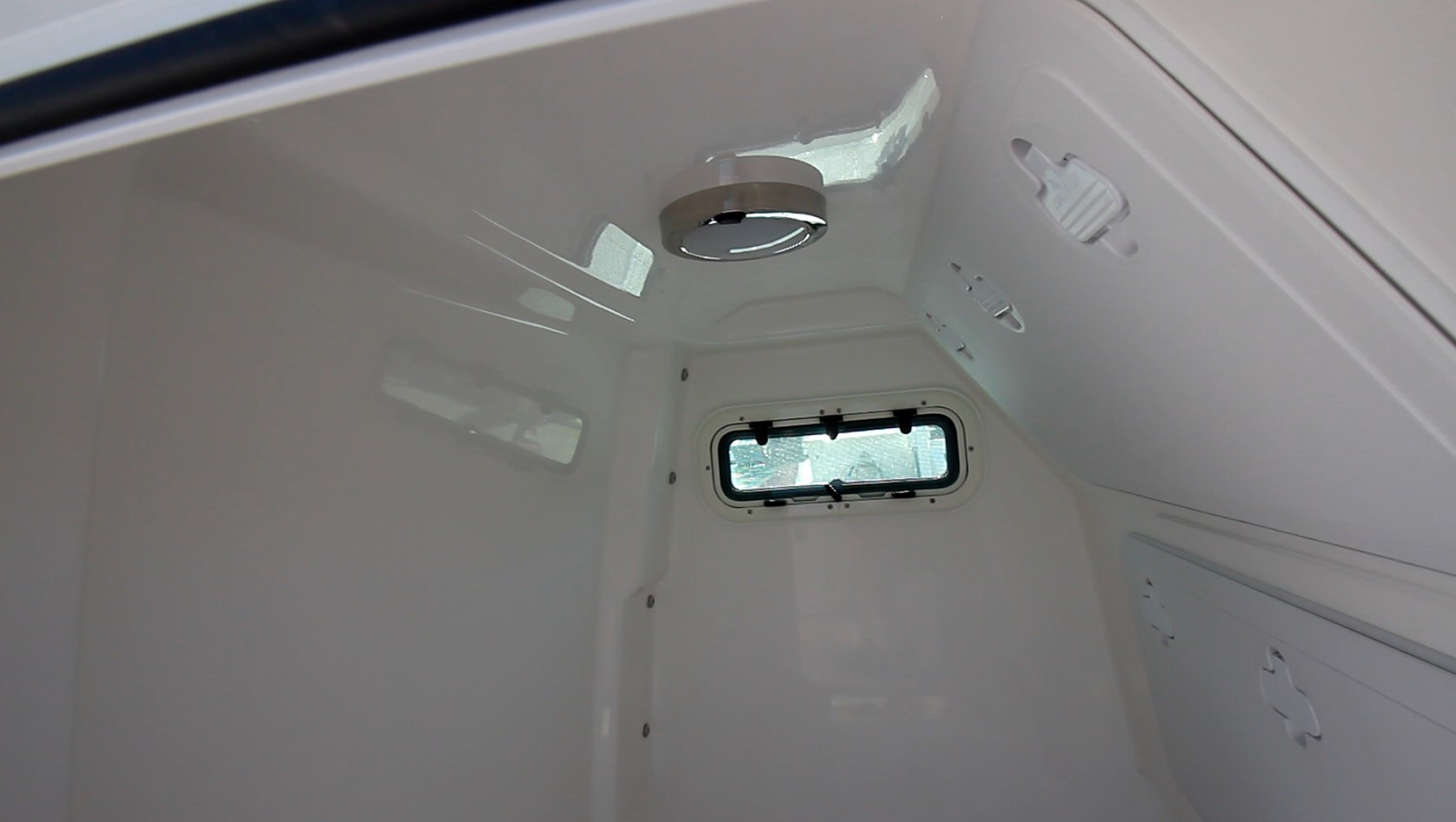 Inside head compartment