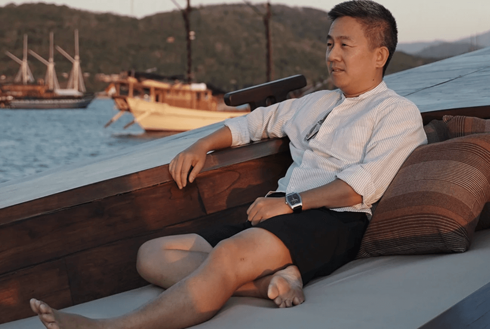 45-meter Celestia, Jason Tabalujan on board