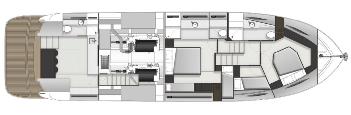 Below deck layout