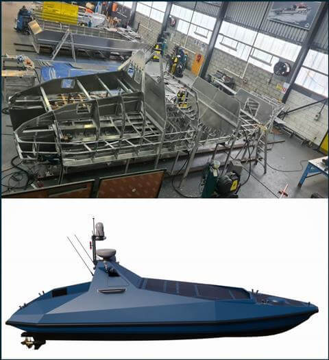 9.5m Sea Serpent USV