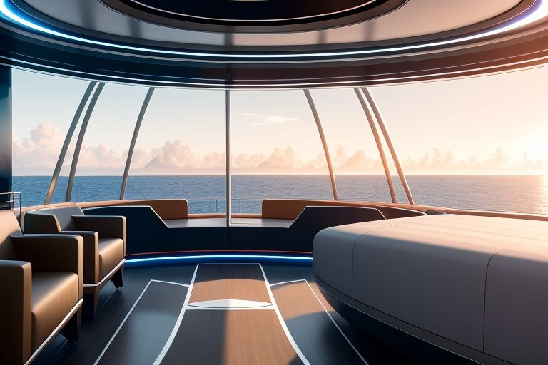 Yacht of the future interior