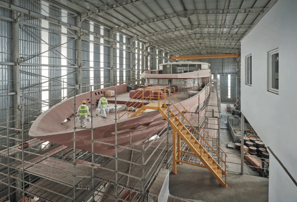Aegean Yachts, building fully-custom projects