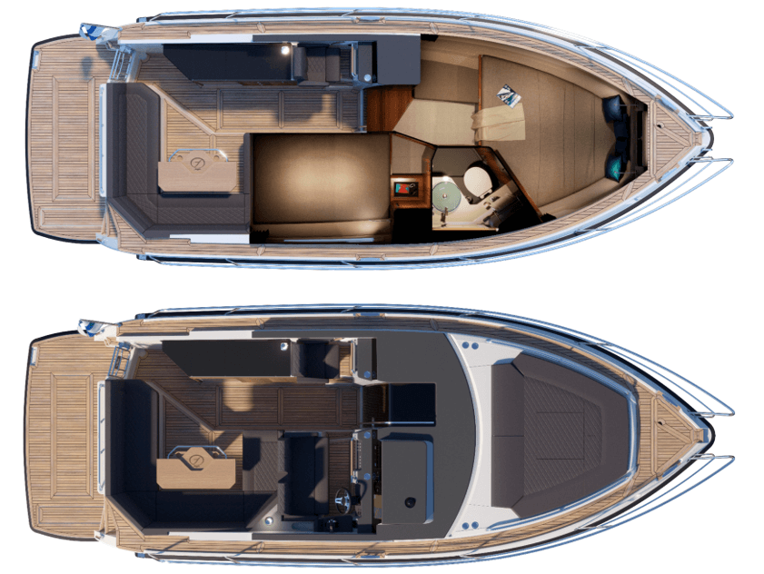 Aquador 300 HT layout