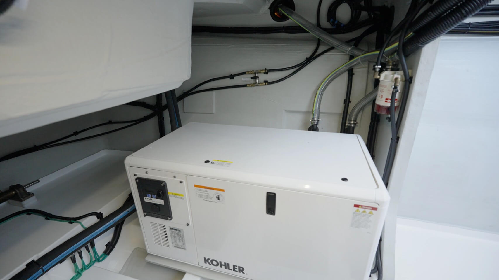 Aquila 46 Powercat Kohler generator