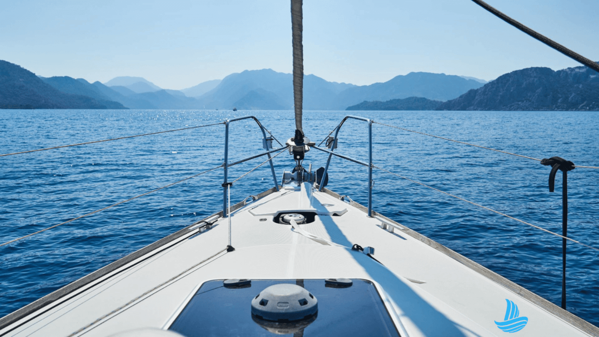 Argo boating app - view of the ocean