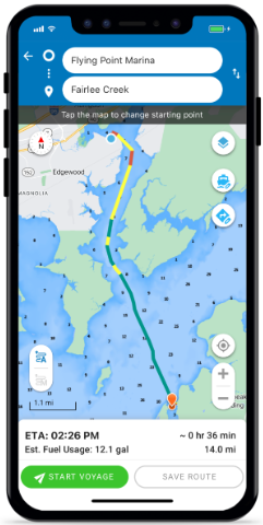 Argo app - plan direct routes