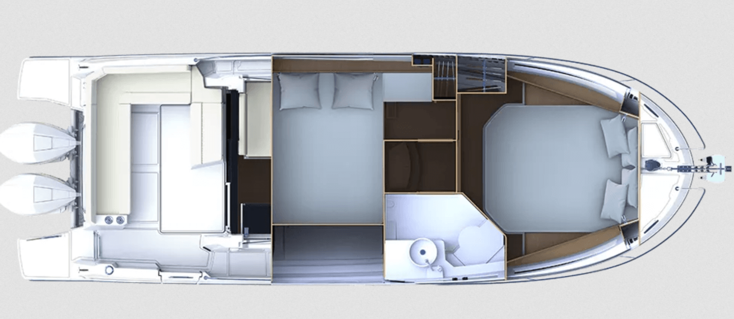 Beneteau Antares 9 layout