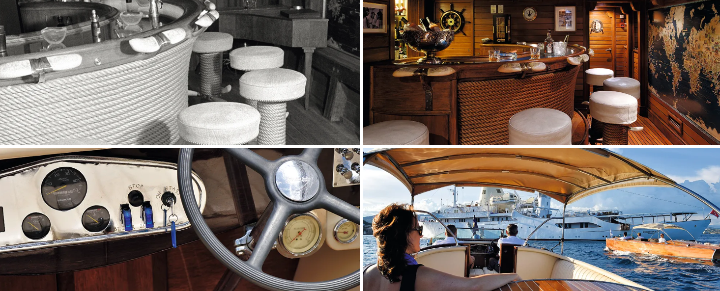 99m Iconic Hollywood Motor Yacht Christina O - Ari's Bar