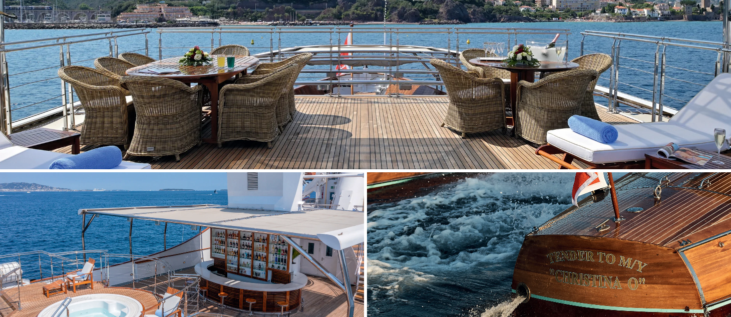 99m Iconic Hollywood Motor Yacht Christina O