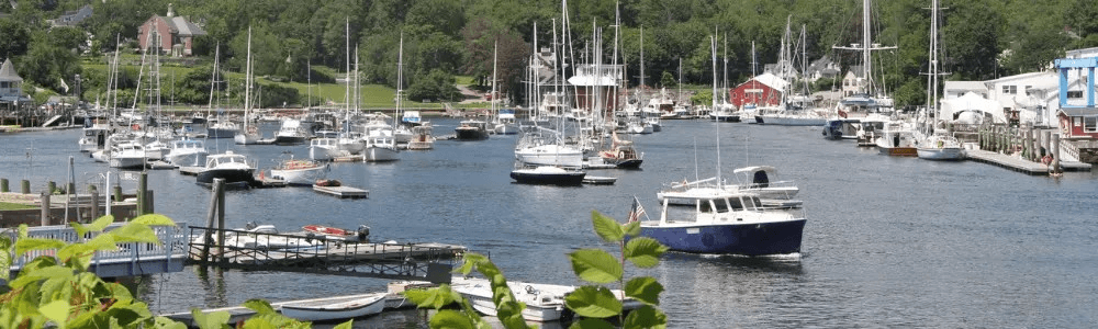 Boating from Rockport to Belfast Maine
