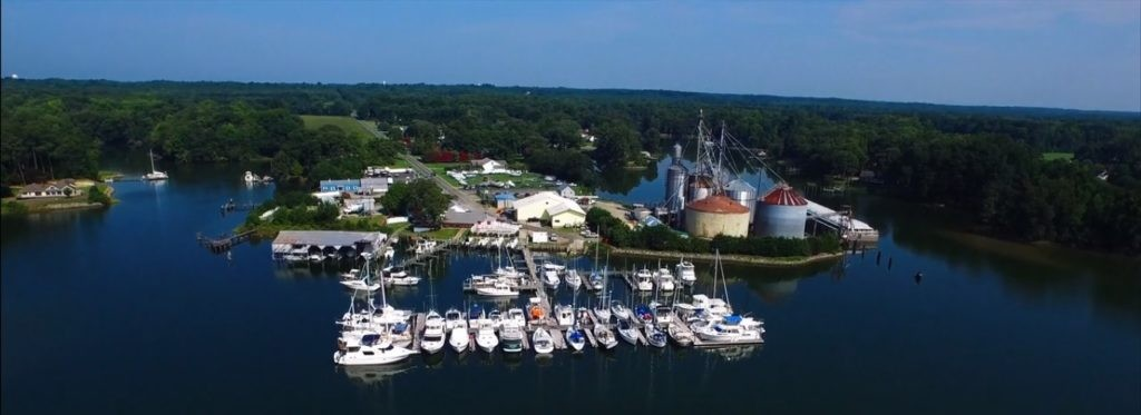 Irvington & Kilmarnock, Virginia - Chesapeake Boat Basin, on Indian Creek