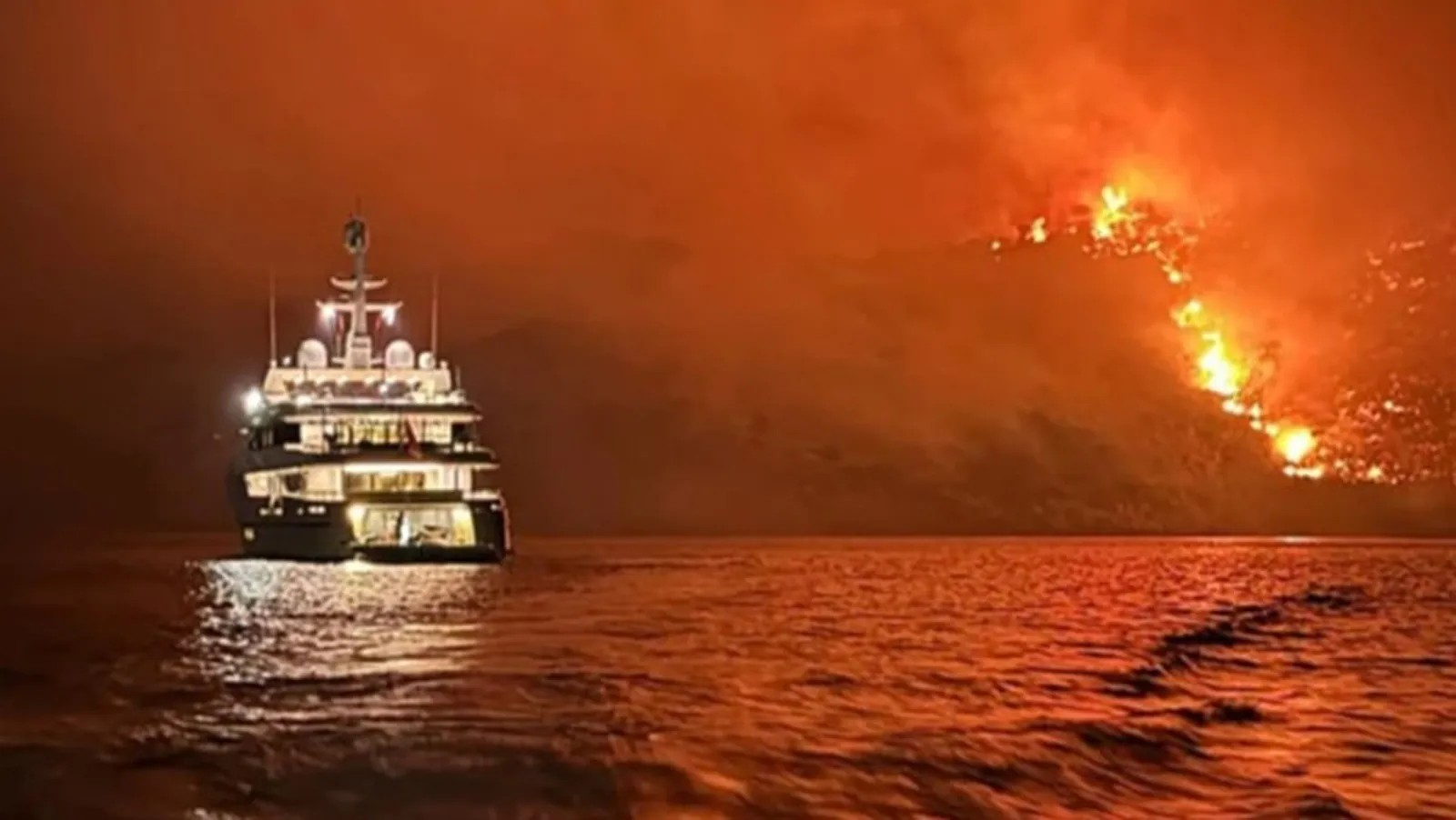 Crew of 54m charter yacht Persefoni I charged with arson after allegedly sparking forest blaze