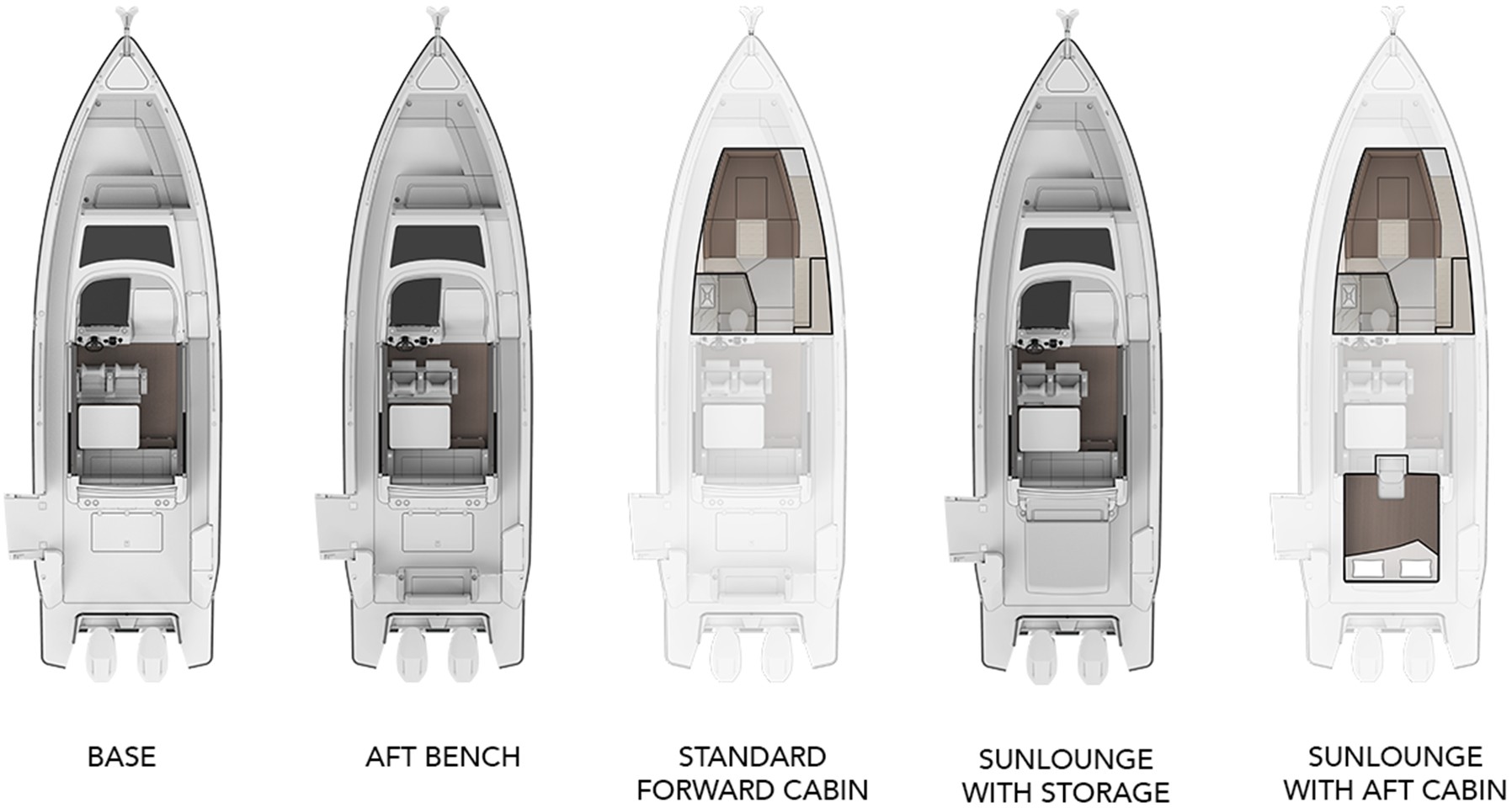 Cruisers 38 VTR EC layouts