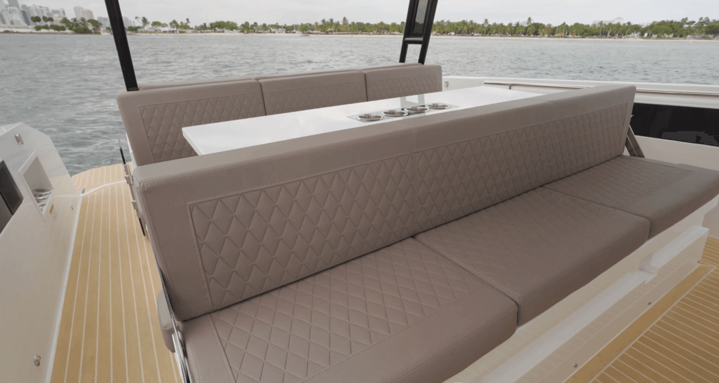 De Antonio D32 Open forward-facing bench