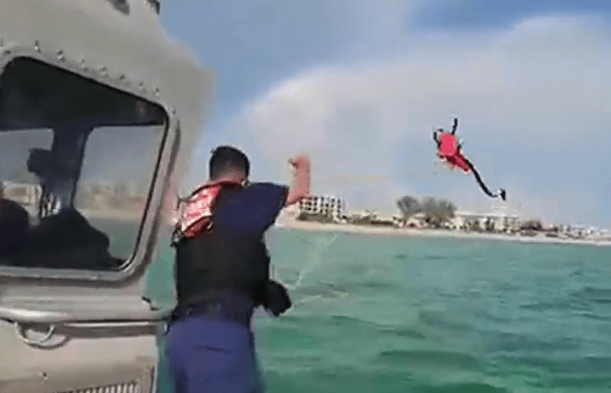 Accidents of the week, Boat Fire, Grounding, USCG, Drowinings, Rescue Efforts