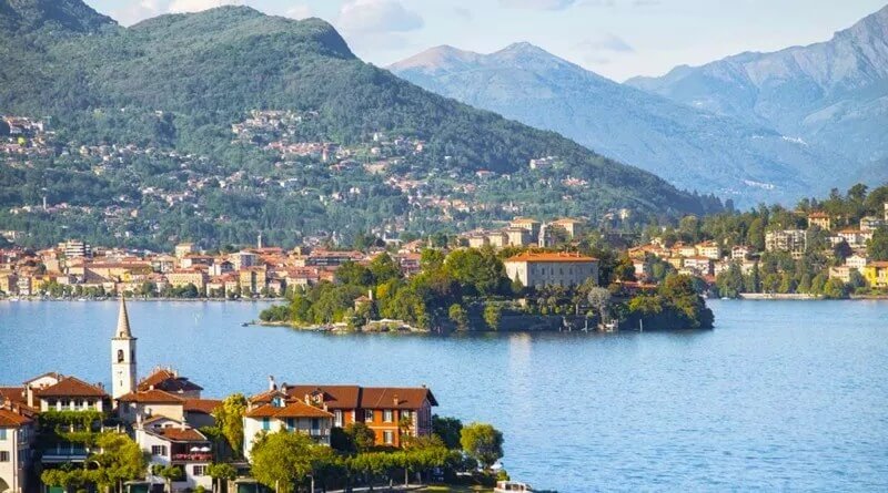 Lake Maggiore, the second largest lake in Italy
