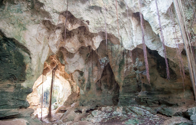 Cathedral Cave near Rock Sound, Eleuthera