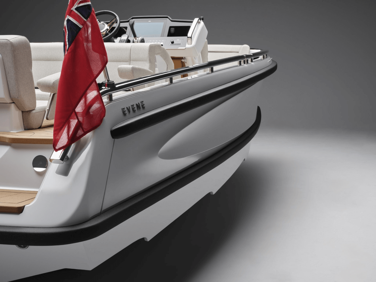 Evene superyacht tender, profile view