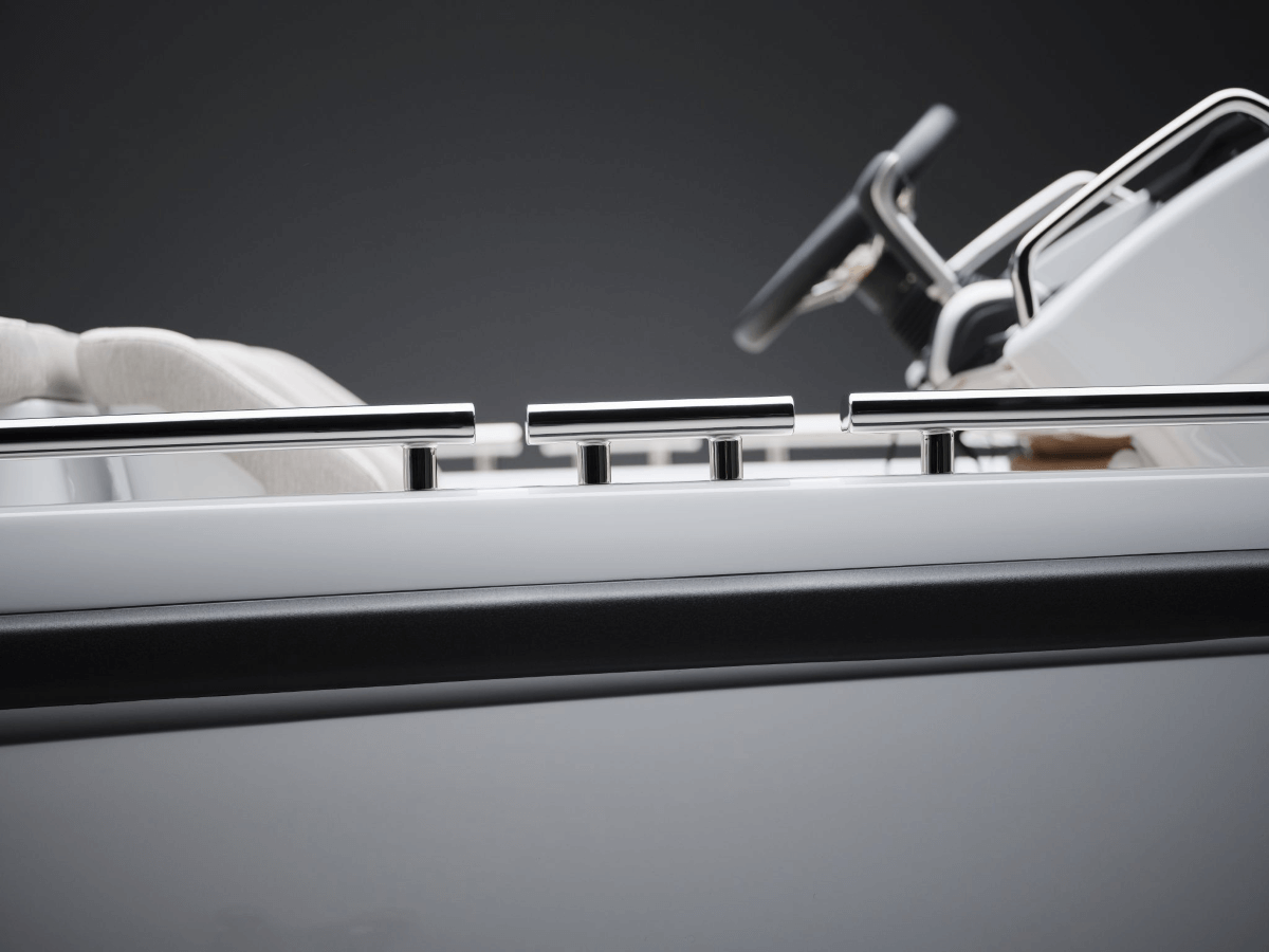 Evene superyacht tender rails