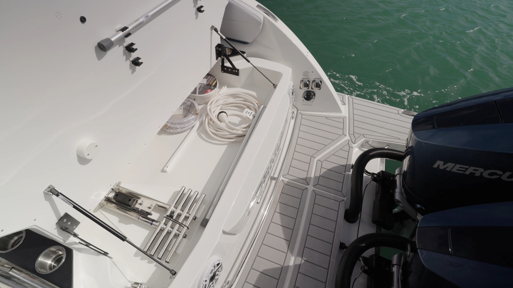 Formula 360 CBR OB aft storage