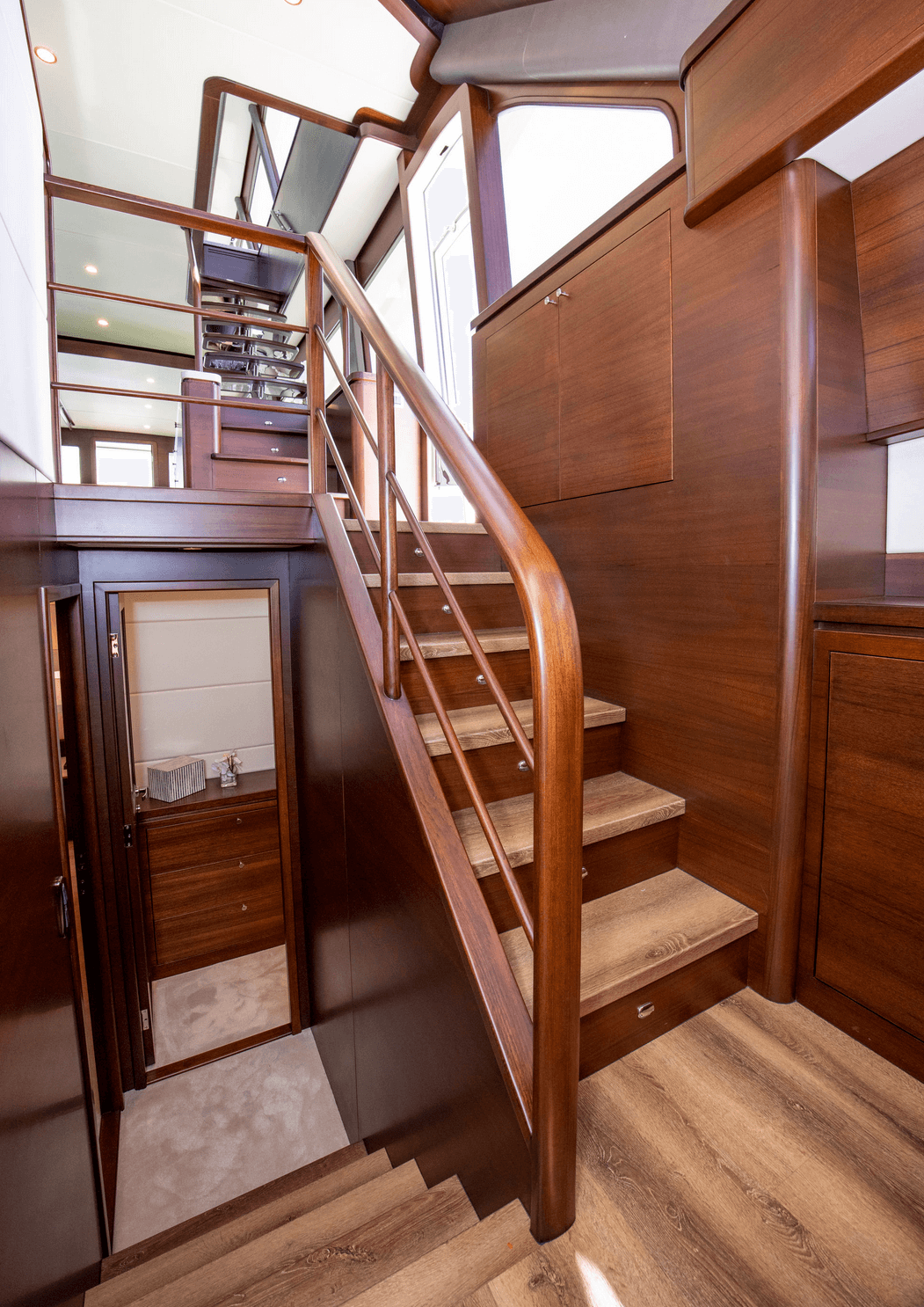 Grand Banks 62 woodworking and attention to detail throughout