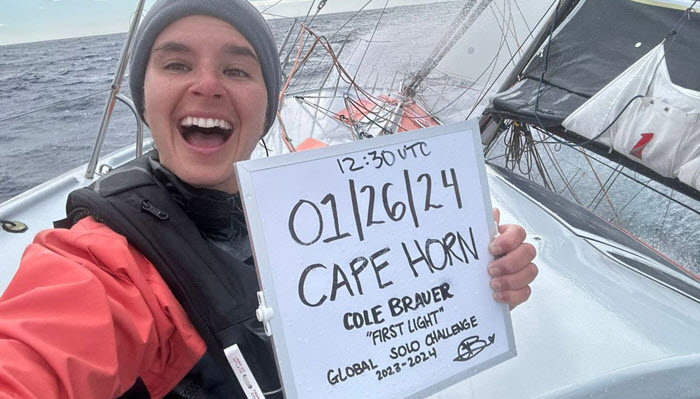 Cole Brauer, Global Solo Challenge