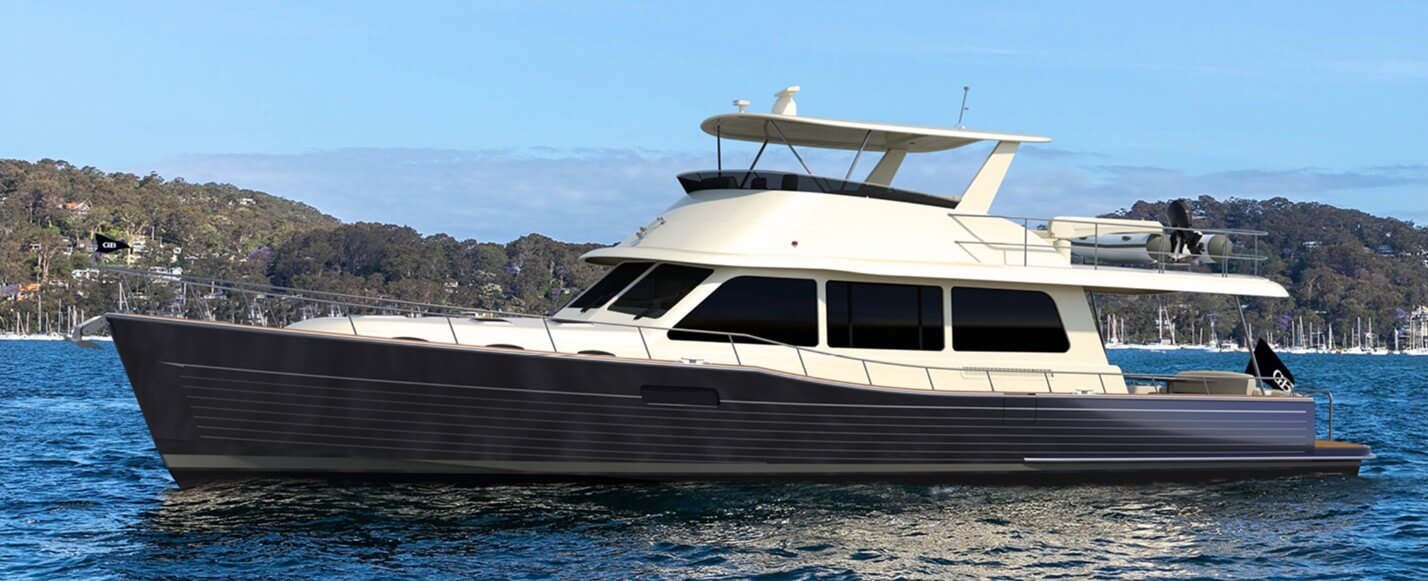 A new Grand Banks 62 on the water