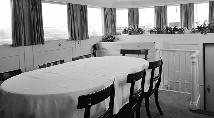 Honey Fitz - Ex-Presidential Yacht dining then