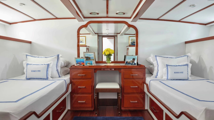 Honey Fitz - Ex-Presidential Yacht JFK cabin sleeping