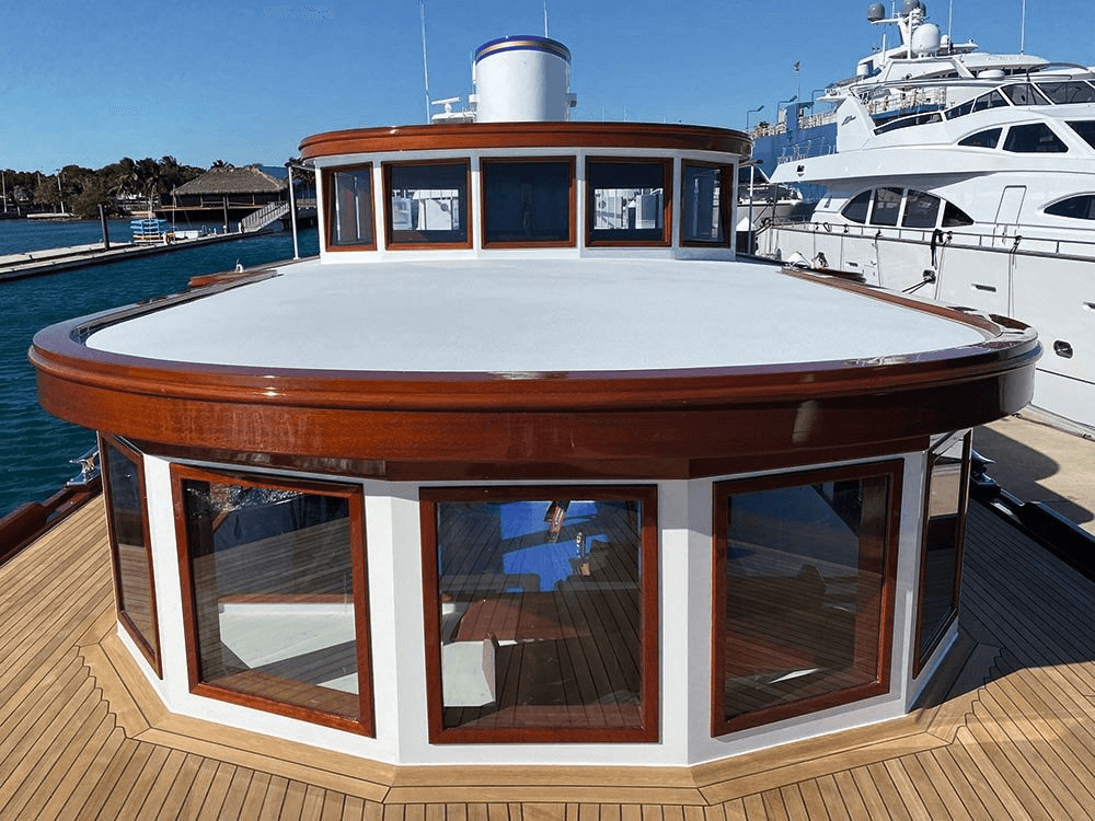 Honey Fitz - Ex-Presidential Yacht JFK mahogany