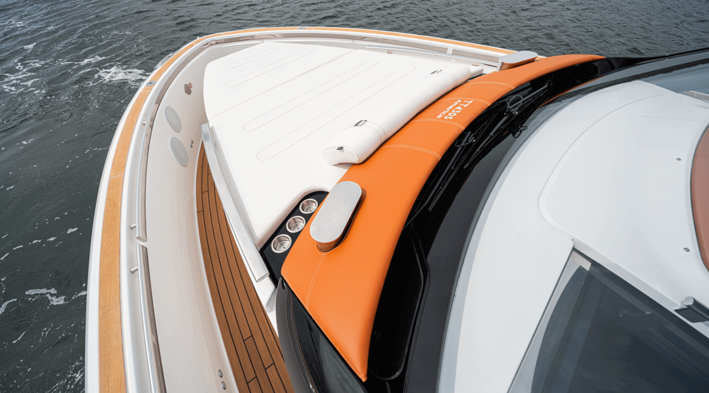 Invictus TT430S America bow provides added lounging space