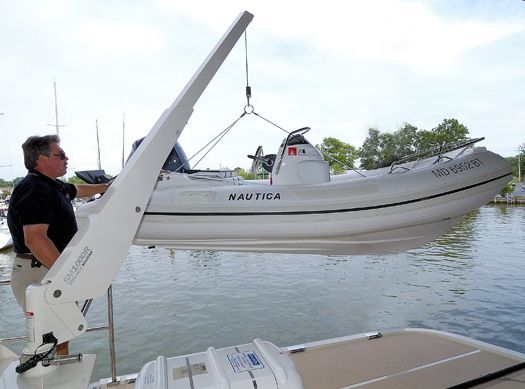 Keep Davits Ready To Work Boattest