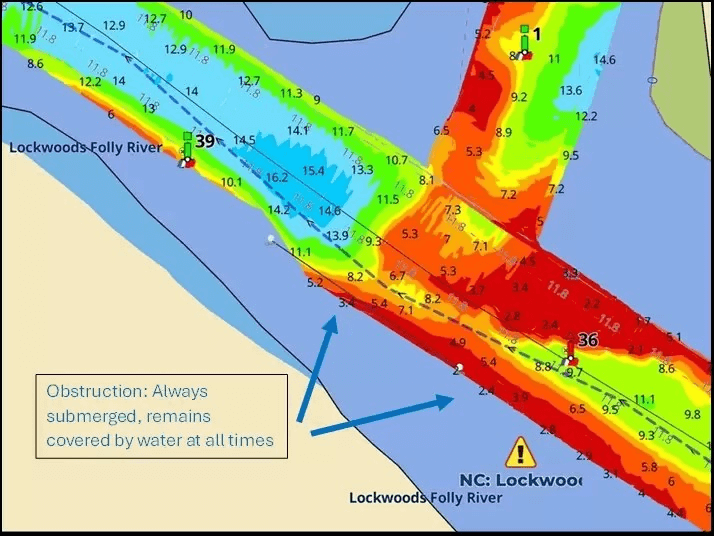 Lockwoods Folly Northern Approach at MM 320
