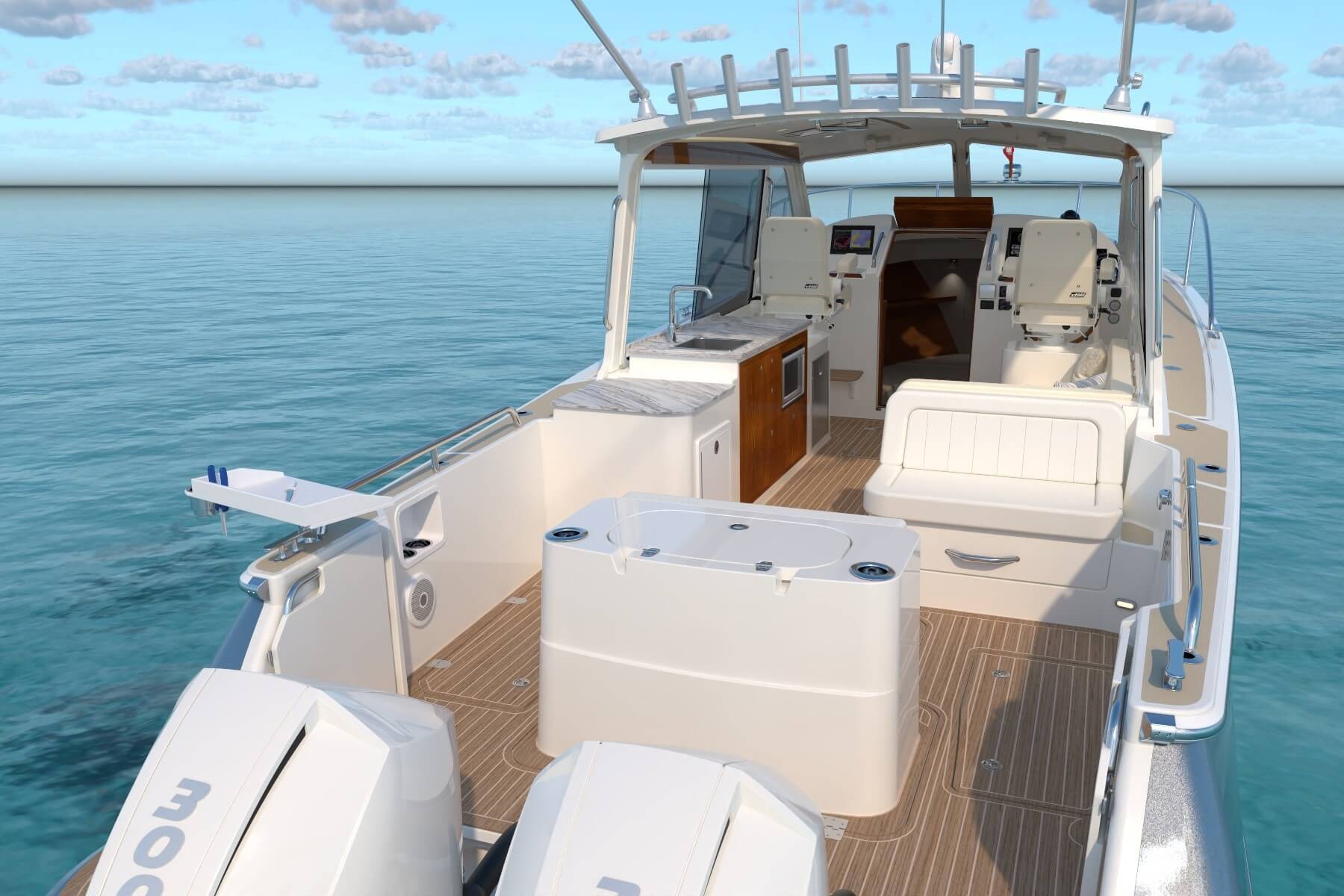 New MJM 38RS on the water