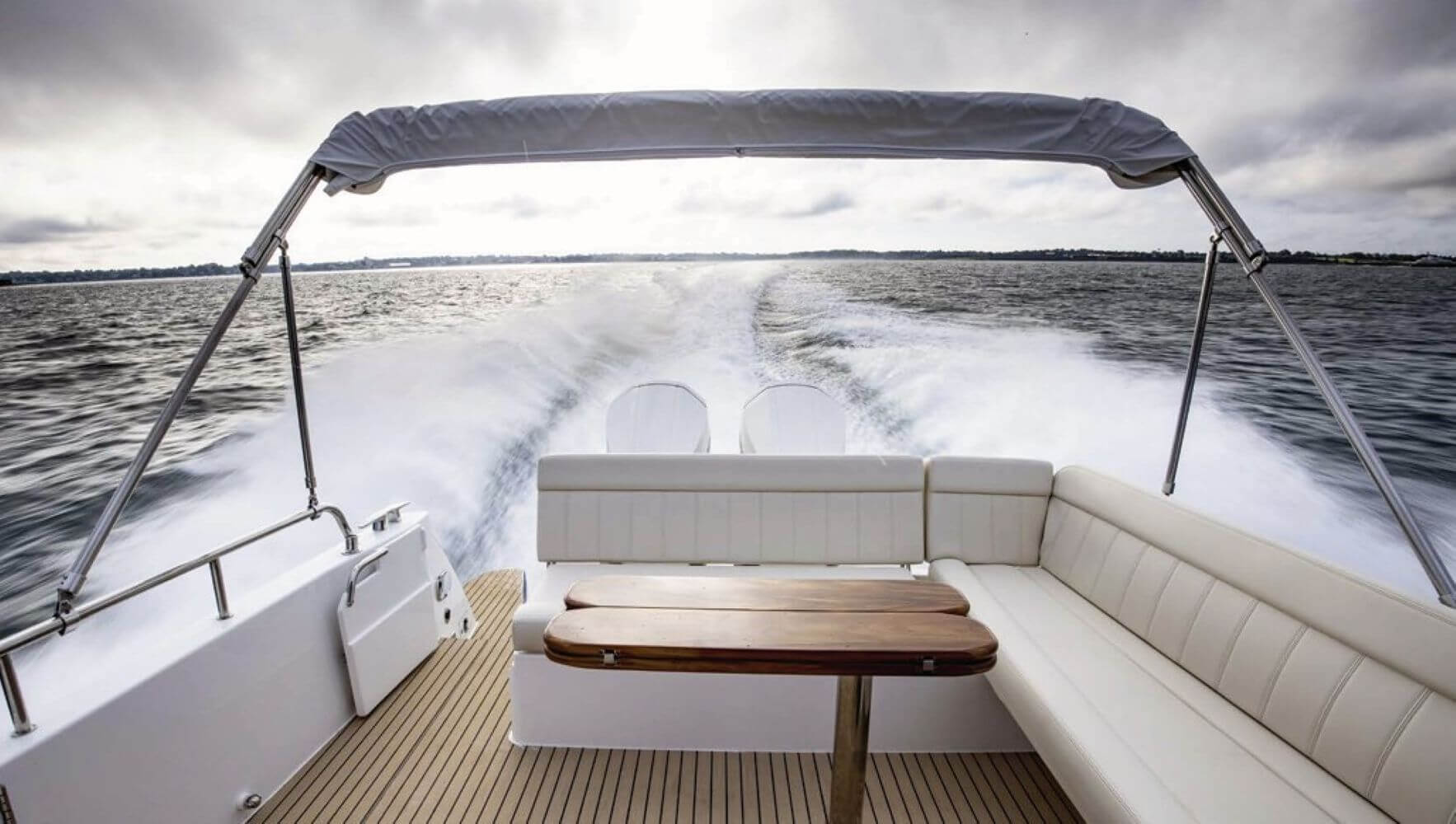 MJM 4 running looking aft