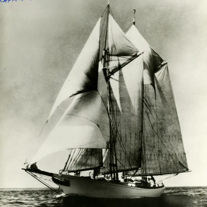 Schooner William H. Albury built on Man-O-War-Cay