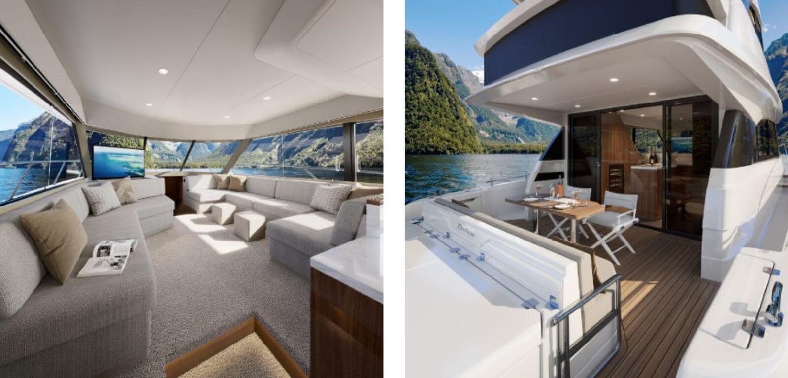 Maritimo M50 indoor/outdoor living space