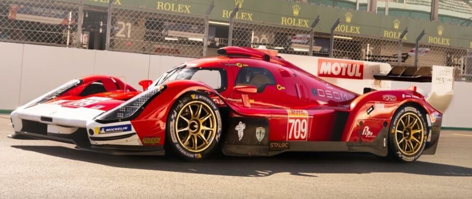 The Glickenhaus 007 LMH, scored 3rd overall in the 2022 Le Mans 24 Hour race
