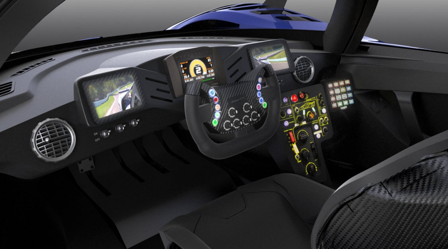 The helm of the SCG 004, designed by Young