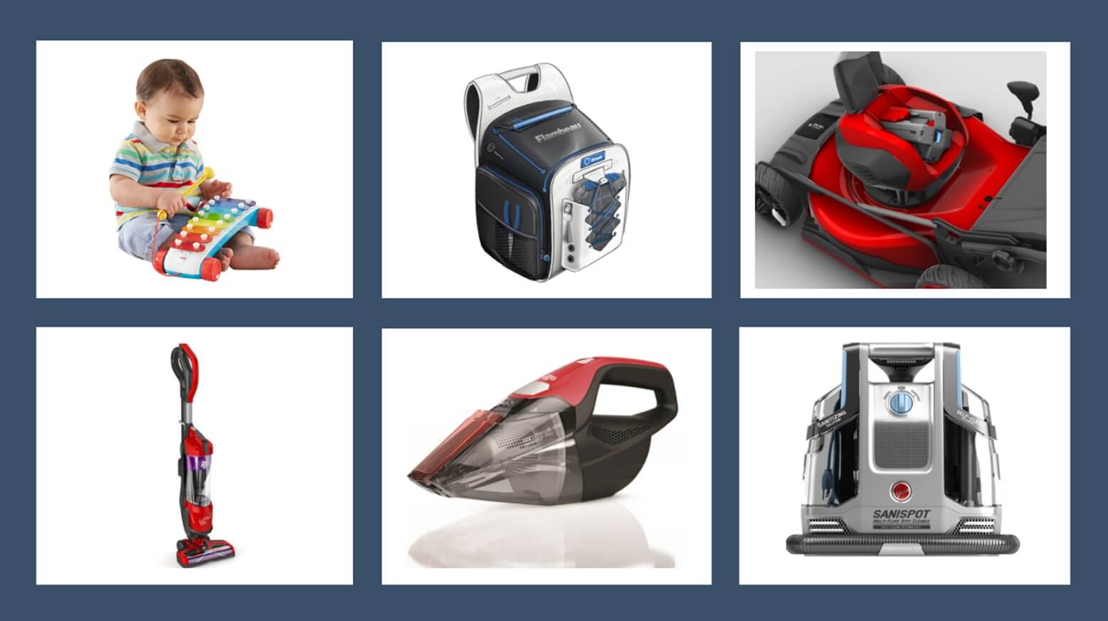 Michael Young designed everything from Hoover floor scrubbers to a refreshed Fisher-Price xylophone