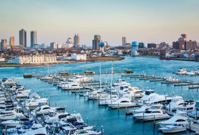New Jersey Intracoastal Waterway marina