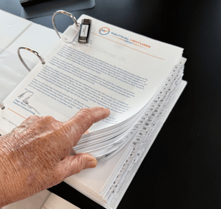 Document submitted by Nautical Ventures explaining why they should be dealer of the year